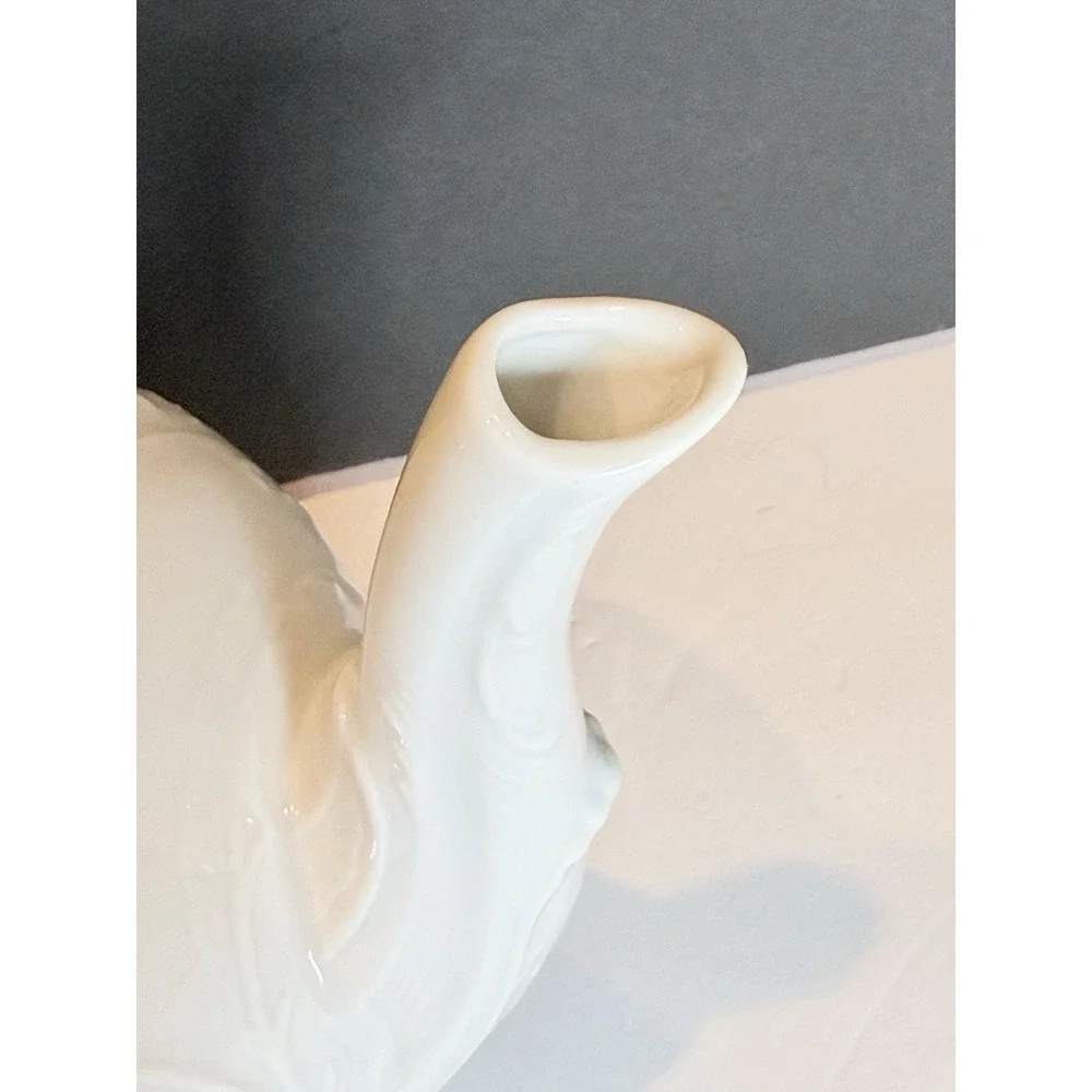 Bernadette Bohemian Porcelain White Gold Teapot Czech Republic